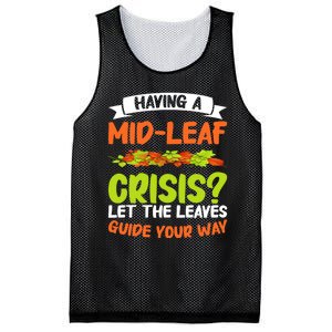 Leaf Peeping Fall Foliage Autumn Leaves Mesh Reversible Basketball Jersey Tank