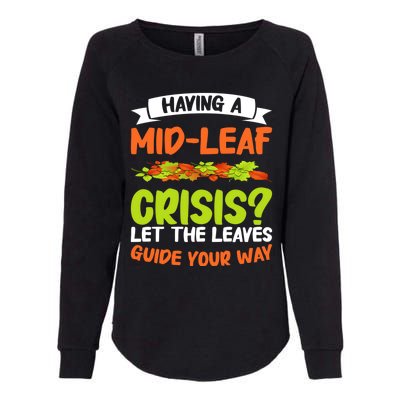 Leaf Peeping Fall Foliage Autumn Leaves Womens California Wash Sweatshirt