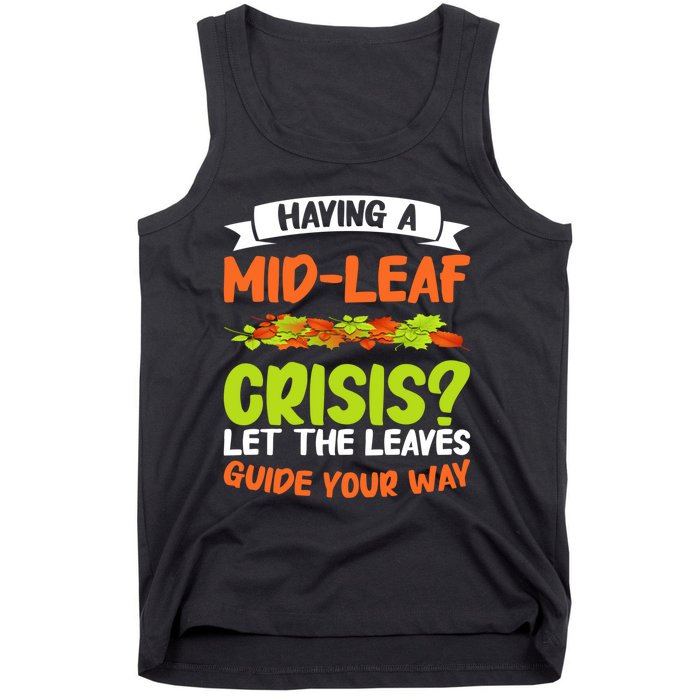 Leaf Peeping Fall Foliage Autumn Leaves Tank Top