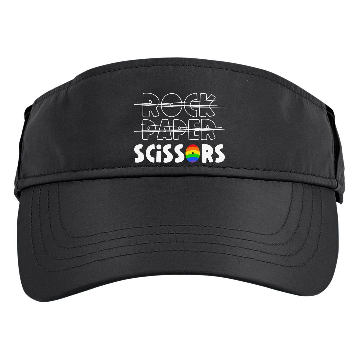 Lesbian Pride Funny Pride LGBTQ Adult Drive Performance Visor