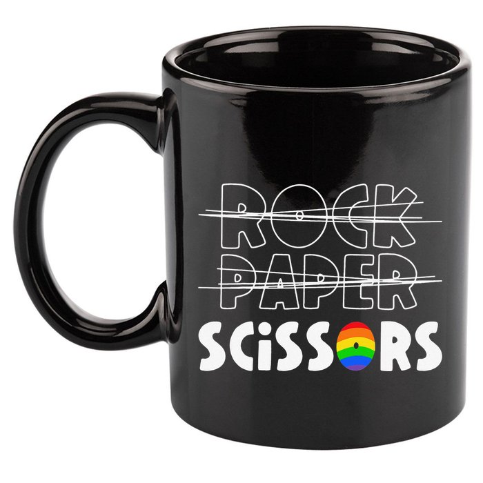 Lesbian Pride Funny Pride LGBTQ 11oz C Handle Ceramic Mug