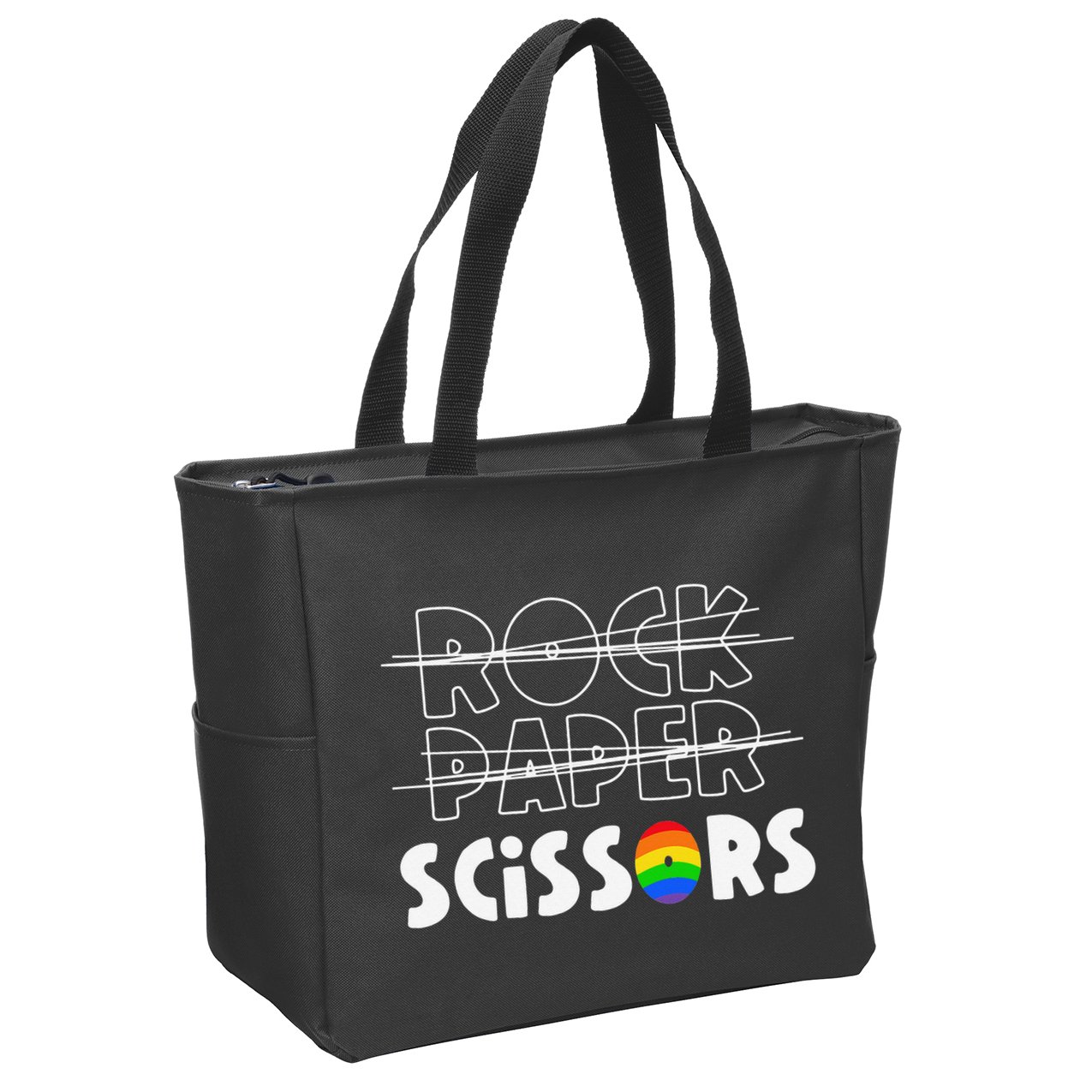 Lesbian Pride Funny Pride LGBTQ Zip Tote Bag