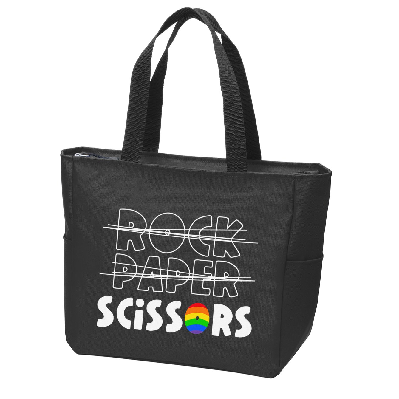 Lesbian Pride Funny Pride LGBTQ Zip Tote Bag