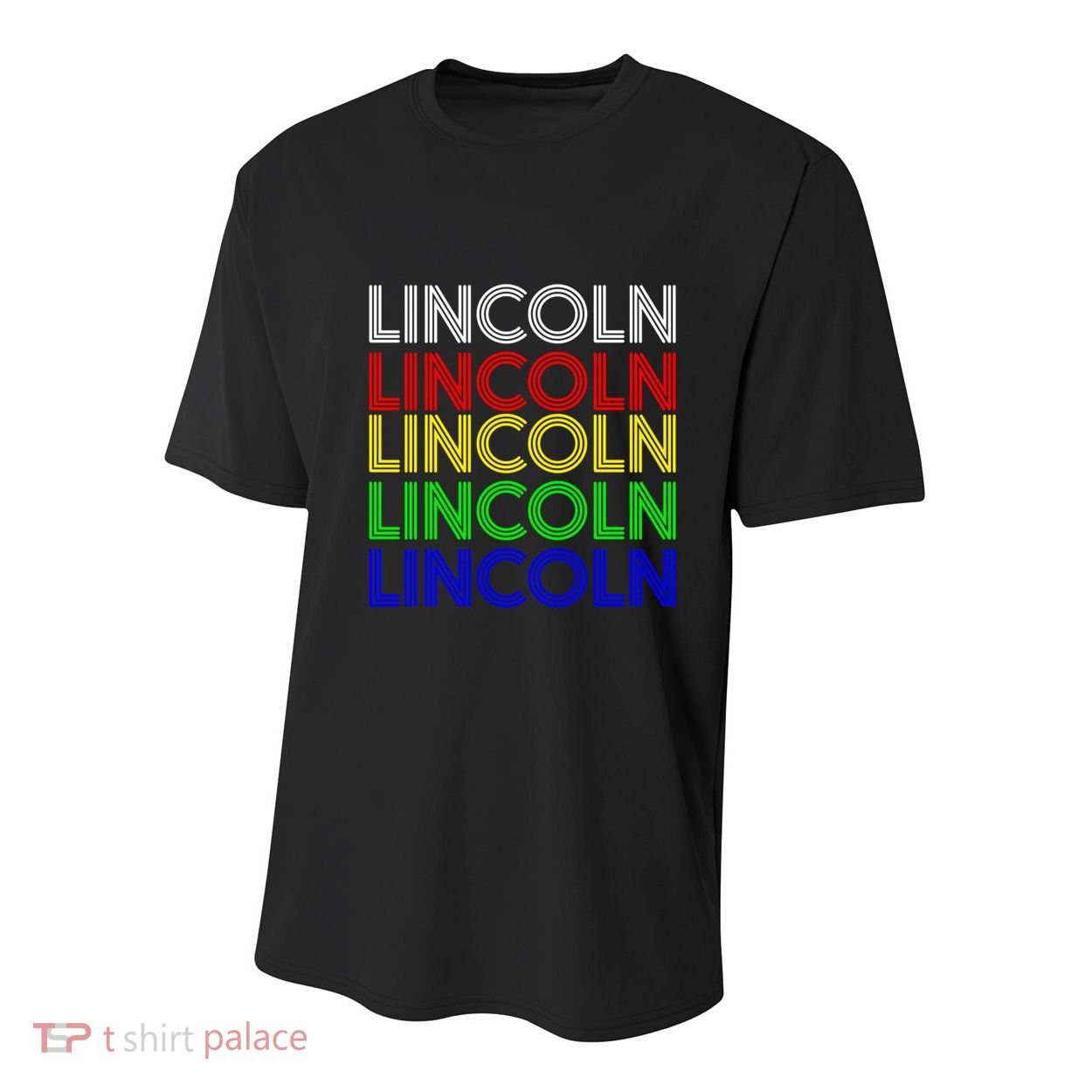 Lincoln Personalized First Name Retro Vintage Style Cool Gift Youth Performance Sprint T-Shirt