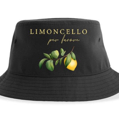 Limoncello Per Favore Sustainable Bucket Hat