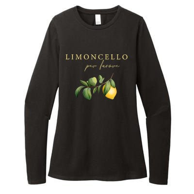 Limoncello Per Favore Womens CVC Long Sleeve Shirt