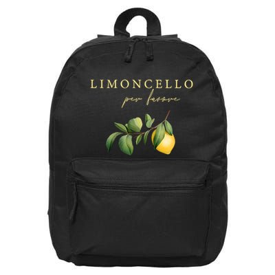 Limoncello Per Favore 16 in Basic Backpack