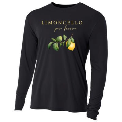 Limoncello Per Favore Cooling Performance Long Sleeve Crew