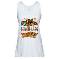 Leopard Pumpkin Fall Autumn Thanksgiving Lunch Lady Ladies Essential Flowy Tank