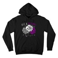 LGBT Pride Funny Asexuality Ace Asexual Flag Gift Asexual Hoodie