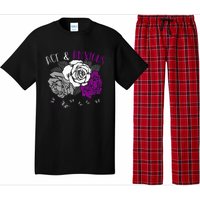 LGBT Pride Funny Asexuality Ace Asexual Flag Gift Asexual Pajama Set