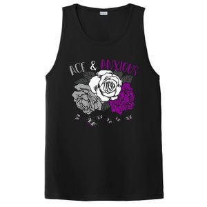 LGBT Pride Funny Asexuality Ace Asexual Flag Gift Asexual PosiCharge Competitor Tank