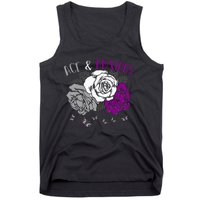 LGBT Pride Funny Asexuality Ace Asexual Flag Gift Asexual Tank Top