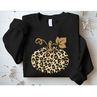 Leopard Pumpkin Fall Sweatshirt