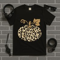 Leopard Pumpkin Fall T-Shirt