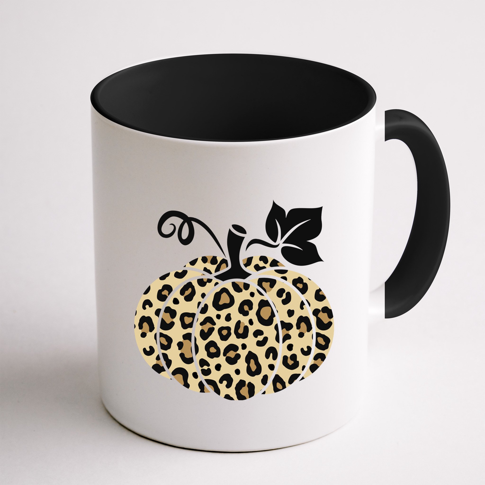 Leopard Pumpkin Fall Mug