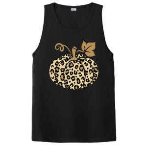 Leopard Pumpkin Fall PosiCharge Competitor Tank