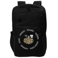 Leopard Pumpkin Fall Lover Impact Tech Backpack