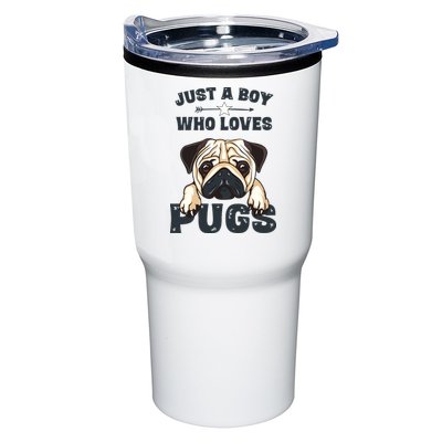 Love Pugs Funny Cute Pug Lover Saying For Boy Tumbler