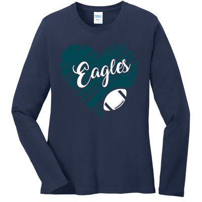 Love Philadelphia Football Its A Philly Thing Ladies Long Sleeve Shirt