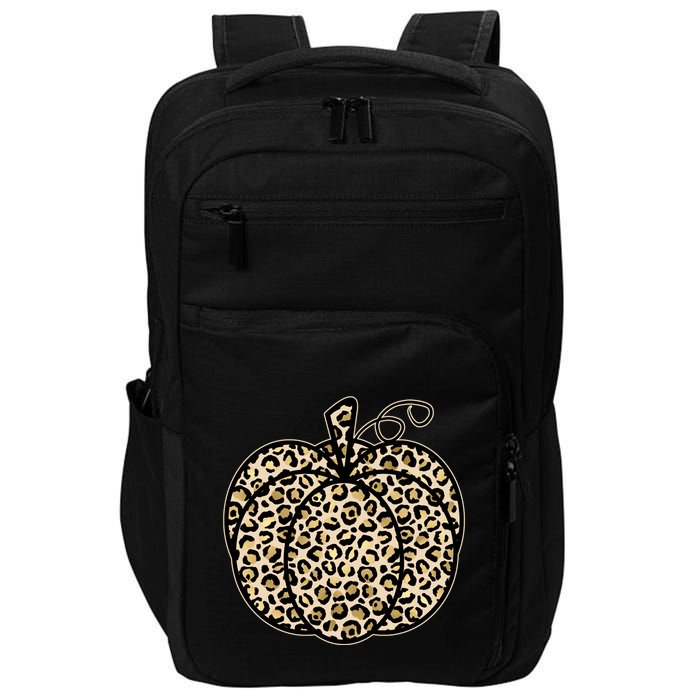 Leopard Pumpkin Festive Impact Tech Backpack