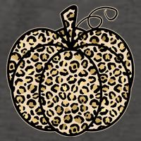 Leopard Pumpkin Festive Vector Backpack