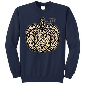 Leopard Pumpkin Festive Tall Sweatshirt