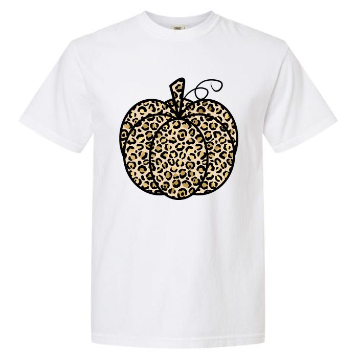 Leopard Pumpkin Festive Garment-Dyed Heavyweight T-Shirt