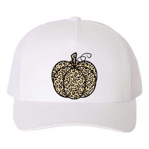 Leopard Pumpkin Festive Yupoong Adult 5-Panel Trucker Hat