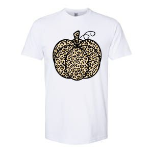 Leopard Pumpkin Festive Softstyle CVC T-Shirt