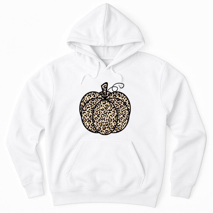 Leopard Pumpkin Festive Hoodie