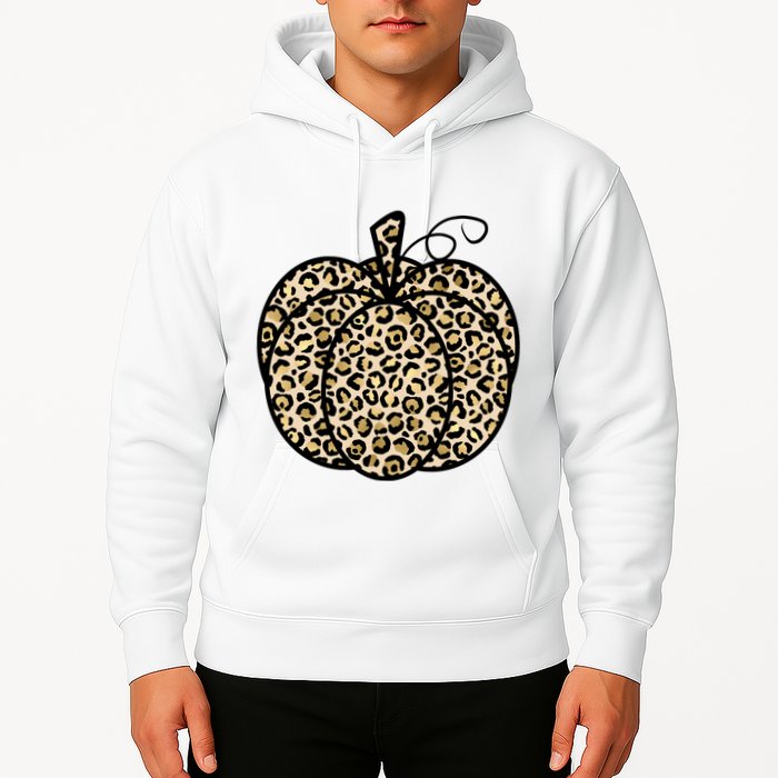 Leopard Pumpkin Festive Hoodie