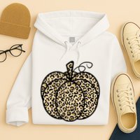 Leopard Pumpkin Festive Hoodie