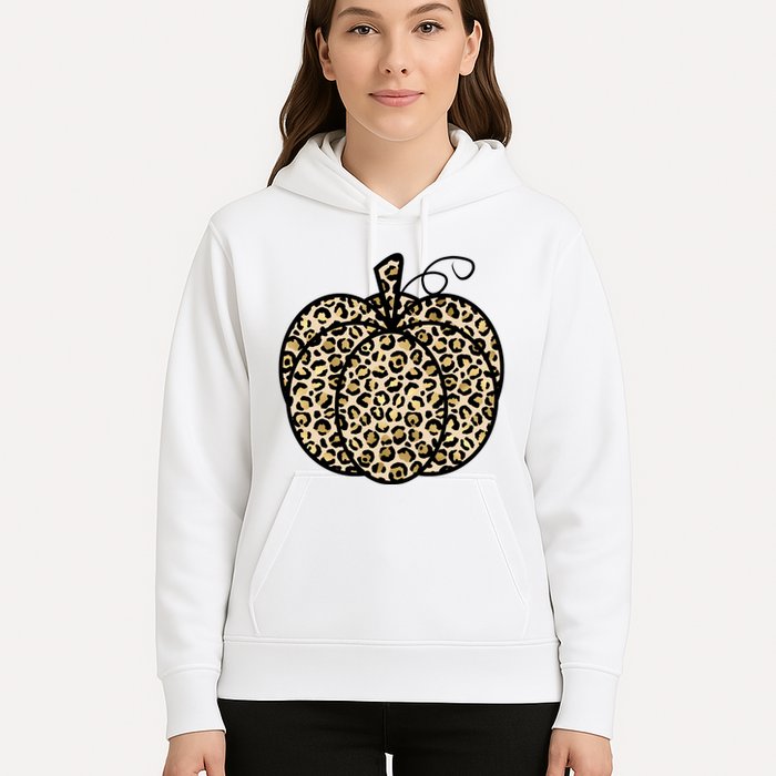 Leopard Pumpkin Festive Hoodie