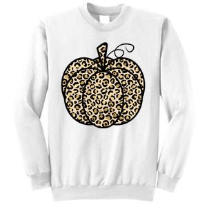 Leopard Pumpkin Festive Sweatshirt