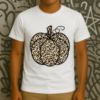 Leopard Pumpkin Festive T-Shirt