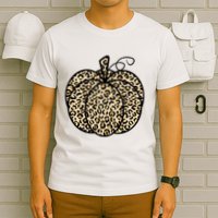 Leopard Pumpkin Festive T-Shirt