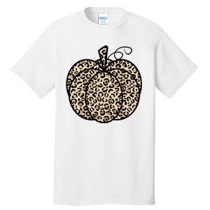 Leopard Pumpkin Festive Tall T-Shirt