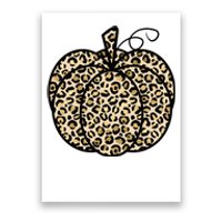 Leopard Pumpkin Festive Poster