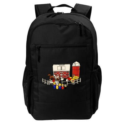 Little People Family With Farm Daily Commute Backpack