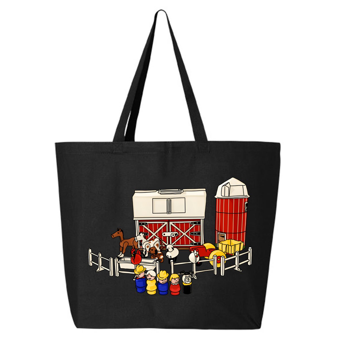 Little People Family With Farm 25L Jumbo Tote