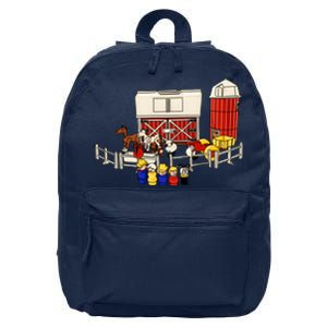 Little People Family With Farm 16 in Basic Backpack