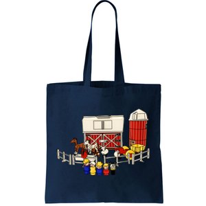 Little People Family With Farm Tote Bag