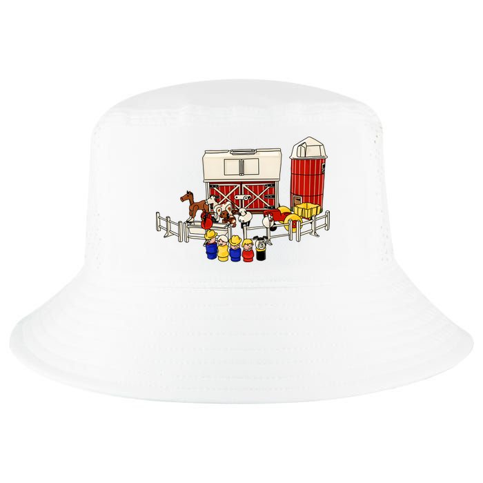 Little People Family With Farm Cool Comfort Performance Bucket Hat