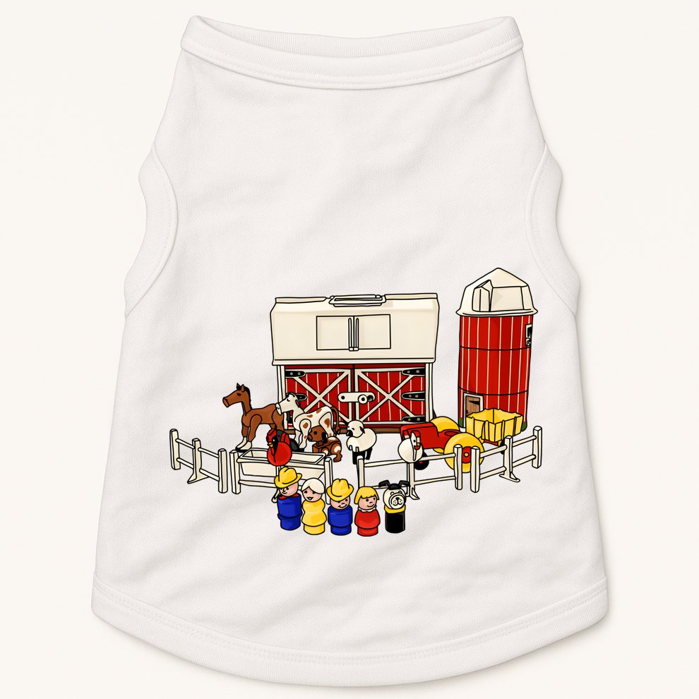 Little People Family With Farm Doggie Tank