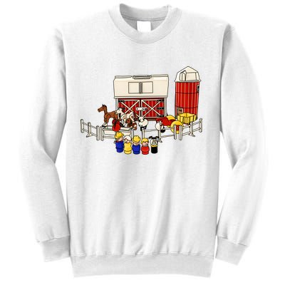 Little People Family With Farm Sweatshirt