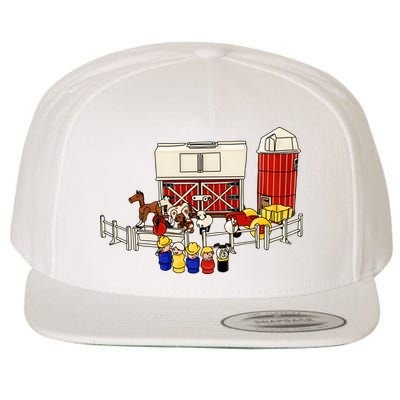 Little People Family With Farm Wool Snapback Cap
