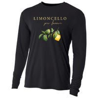 Limoncello Per Favore Cooling Performance Long Sleeve Crew