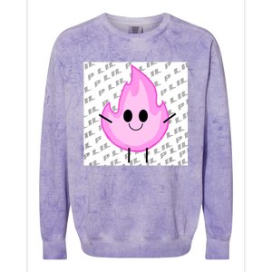 Lil P Flamito Merch Colorblast Crewneck Sweatshirt