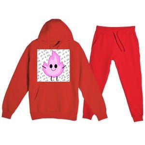 Lil P Flamito Merch Premium Hooded Sweatsuit Set